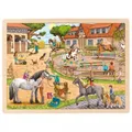 Produktbild: 4013594573672 Puzzle 96 elementów. Szkółka jeździecka Goki