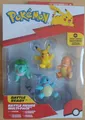 Produktbild: Pokémon Spielfiguren Pikachu Schiggy Glumanda Bisasam B-Ware