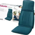 Produktbild: Beurer MG 330 Shiatsu-Massage-Sitzauflage, 3 Massagebereiche und 2 Intensitäten, Tiefenmassage für Nacken, obere und untere Rückenregion, Handbewegungen im Nackenbereich nachahmend, Benzin
