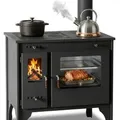 Produktbild: Küchenofen Holzherd R ECO INOX mit Edelstahlbackofen, rechte Version