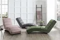 Produktbild: SalesFever Chaiselongue Samt, Rose 387542
