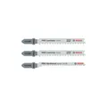 Produktbild: Bosch Stichsägeblatt-Set Special for Laminate 3-teilig Einnockenschaft