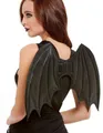 Produktbild: Smiffys Vampir-Kostüm Fledermaus-Flügel für Erwachsene schwarz 50cm