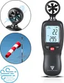 Produktbild: STAHLWERK Anemometer Kompakter Luftgeschwindigkeitsmesser 30 m/s, Windmessgerät