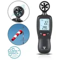 Produktbild: STAHLWERK Anemometer Kompakter Luftgeschwindigkeitsmesser 30 m/s, Windmessgerät