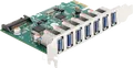 Produktbild: DELOCK 90104 - PCIe x1 > 7x extern USB 3.0 Typ A