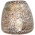 Produktbild: Windlicht Chico, Silber, Metall, bauchig, 20x20x20 cm, Dekoration, Windlichter & Laternen, Windlichter