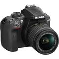 Produktbild: Nikon D3400 Gehäuse inkl. AF-P DX NIKKOR 18-55 mm VR schwarz