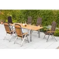 Produktbild: Merxx Keros Set 13-tlg. Gartentisch Ausziehbar 180/240 x 100 cm