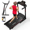 Produktbild: FunLife F50 Laufband klappbar – 1-12 km/h, 3-Stufen Steigung, Bluetooth, Zwift, Kinomap & FitShow, Pulsmessung, Luftdämpfung, für Zuhause