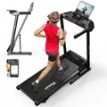 Produktbild: FunLife F50 klappbares Laufband – leise 2.5PS Motor, 3-Stufen Steigung, App & Bluetooth, große Lauffläche mit Luftdämpfung – perfekt für Zuhause & Fitnessraum, Herzfrequenzmessung
