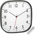 Produktbild: TFA-Dostmann Analoge Wanduhr TFA 60.3076.01 mit leisem und genauem Sweep-Uhrwerk : mit Batterie