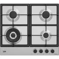 Produktbild: Beko Hiaw64225sxe Edelstahl Integriertes 60 Cm Kochfeld De Gas 4 Zone(n)