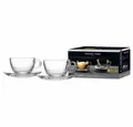 Produktbild: Ritzenhoff & Breker Cappuccinotasse 2er Set Barista mit Untertassen, 220 ml, 2-tlg., Glas