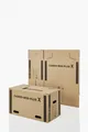 Produktbild: Umzugskarton Cargo Box Plus X (10 Stück) | 670x360x380mm | Zweiwellig | Braun