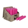 Produktbild: 25 Stabkerzen Pink 100 x 22 mm Kerzenfarm Kerzen Candle