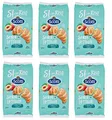 Produktbild: 6x Riso Scotti Cornetto con Pesca Senza Lattosio Croissant mit Pfirsich laktosefrei ( 5 x 48g ) 240g Pfirsichcroissants ohne Palmöl ohne Milchproteine