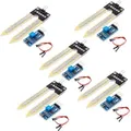 Produktbild: AZ-Delivery Sensoren Bodenfeuchtesensor Hygrometer Boden Feuchtigkeit Module kompatibel mit Arduino und Raspberry Pi, 5x Modul