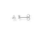 Produktbild: Thomas Sabo Einzel Ohrstecker weiße Steine silber 925 Sterling Silber H2138-051-14