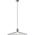 Produktbild: Brilliant Pendelleuchte Manama holz dunkel/schwarz matt E27 max. 60W