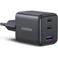 Produktbild: Ugreen Nexode X515 Gan-ladegerät 30w 2xusb-c 1xusb-a Schnellladefunktion Pd