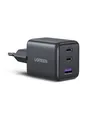 Produktbild: UGREEN USB C Ladegerät 30W 3-Port GaN II Netzteil PD Schnellladegerät Kompatibel mit iPhone (17, 17 Pro Max, Air, 16, 15, 14, 13, 12), iPad, Galaxy S25, S24, S23, Pixel 9 (Schwarz)