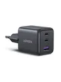 Produktbild: UGREEN USB C Ladegerät 30W 3-Port GaN II Schnellladegerät iPhone Galaxy Schwarz