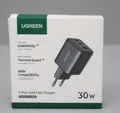 Produktbild: Ugreen X515 30W 3-Port GaN Schnellladegerät, USB-C/USB-A Schwarz NEU
