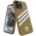 Produktbild: adidas Originelle Schutzhülle für iPhone 13 Pro Max 6.7 – stoßfeste Schutzhülle – erhöhte Kanten – Gold – Beige
