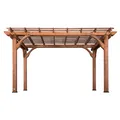 Produktbild: Backyard Discovery Pergola aus Holz 305 x 426 cm