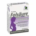 Produktbild: Folsäure 800 Plus B12 + Jod Tabletten, 120 St PZN 10547722 ☑️