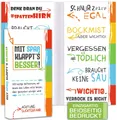 Produktbild: 500 Lustige Haftnotizen 10 x 50 Blatt | Haftnotiz Set mit verschiedenen witzi...