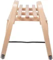 Produktbild: COLINT Hörnerrodel Hörnerschlitten 110 cm Holzschlitten Schlitten Holz Rodel Hörner HCL 40110