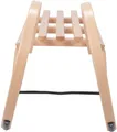 Produktbild: Colint Hörnerschlitten 110 cm Holzschlitten Schlitten Holz Rodel Hörner HCL Bob