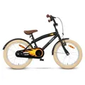 Produktbild: SJOEF Cruise Kinderfahrrad 18 Zoll | Ab 5-7 Jahren | Kinder Fahrrad für Jungen / Jugend | Kleidergröße von 110 bis 123 cm | inklusive Seitenstä... - Schwarz