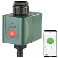Produktbild: Royal Gardineer Elesion Bewässerung: WLAN-Bewässerungscomputer mit Ventil, Wetterdatenabgleich per App (Bewässerungscomputer WiFi, WLAN Apps, Bewässerungssystem)