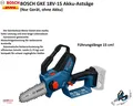 Produktbild: BOSCH GKE 18V-15 Akku-Astsäge 15 cm Führungsschiene (Nur Gerät, ohne Akku)