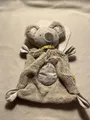 Produktbild: S044 - Schmusetuch Baby Schnuffeltuch mit Koala Köpfchen - Kuscheltuch - Neu