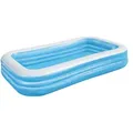 Produktbild: Bestway Family Pool 305 x 183 x 56 cm eckig hellblau aufblasbar