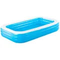 Produktbild: Bestway Family Pool Deluxe Planschbecken 305x183x56 cm aufblasbar Garten Kinder
