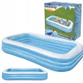 Produktbild: Bestway Pool Aufblasbar Recheckig Schwimmbecken Familienpool Kinderpool 1161 L