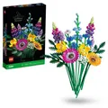 Produktbild: LEGO Botanicals Wildblumenstrauß - Kunstblumen Set für Erwachsene 10313