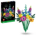 Produktbild: LEGO 10313 Botanicals Wildblumenstrauß, 8 Wildblumenarten