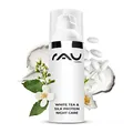 Produktbild: RAU Cosmetics White Tea & Silk Protein Night Care 50 ml - Reichhaltige Anti-Aging Nachtcreme mit Seidenproteinen, Weißem Tee, Sheabutter & Vitamin E - Regenerierende Gesichtspflege für Trockene & Reif