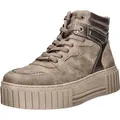 Produktbild: s.Oliver Sneaker High Damen 31383539333831 Beige 38 EU - Grau - 38