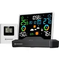Produktbild: Bresser Funk-Wetterstation mit Rahmenlosem Display Schwarz