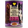 Produktbild: Herzstücke Feine Mahlzeit Ragout mit Lamm, Huhn, Karotten & Nudeln Hundefutter, 12er Pack (12 x 400g Dose)