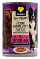 Produktbild: Herzstücke Feine Mahlzeit Ragout mit Lamm, Huhn, Karotten & Nudeln Hundefutter, 12er Pack (12 x 400g)