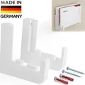 Produktbild: Wandhalterung Fritzbox AVM FRITZ!Box 5690 2x Wandhaken inkl. Schrauben und Dübel