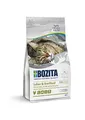 Produktbild: Bozita Indoor & Sterilised Katzentrockenfutter mit Huhn – 400g – getreidefreies Katzenfutter für sterilisierte Wohnungskatzen – 32 % Protein, 14 % Fett – zuckerfrei, gentechnikfrei, Alleinfuttermittel